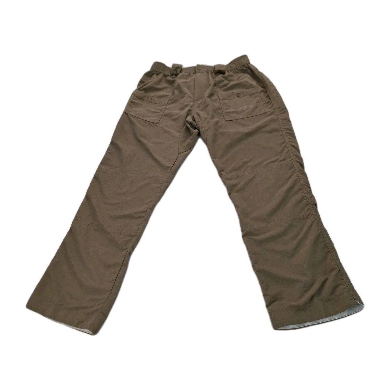 Aftco Original Fishing Pants Mens 36x31.5" Khaki Stretch Waist Cargo Nylon EUC
Opens in a new window