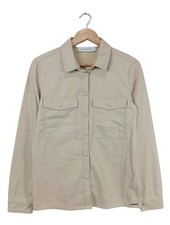 RINO & PELLE Kunstlederjacke Damen Jacke Gr. DE 36 wollweiß Casual-Look