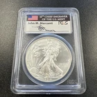 2013 Silver Eagle - PCGS MS69 / First  Strike / J. Mercanti Signed - No Reserve!