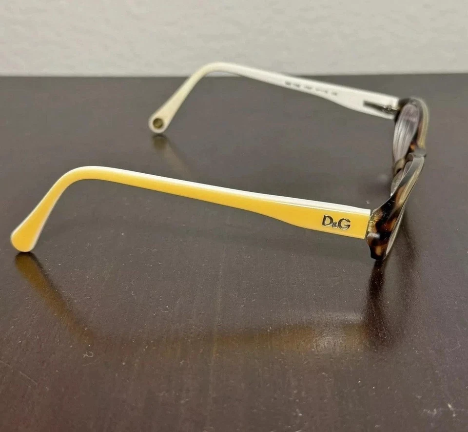 D&G Dolce Gabbana Glasses Womens Small Tortoise Shell Cat Eye Frames 1192 1707 - Image 2 of 4