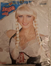 Forum Novelties Inga Wig Halloween Costume/Oktoberfest New in Package Never Worn