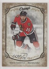 2015-16 Upper Deck Champ's Gold Front Artem Anisimov #9 1i7