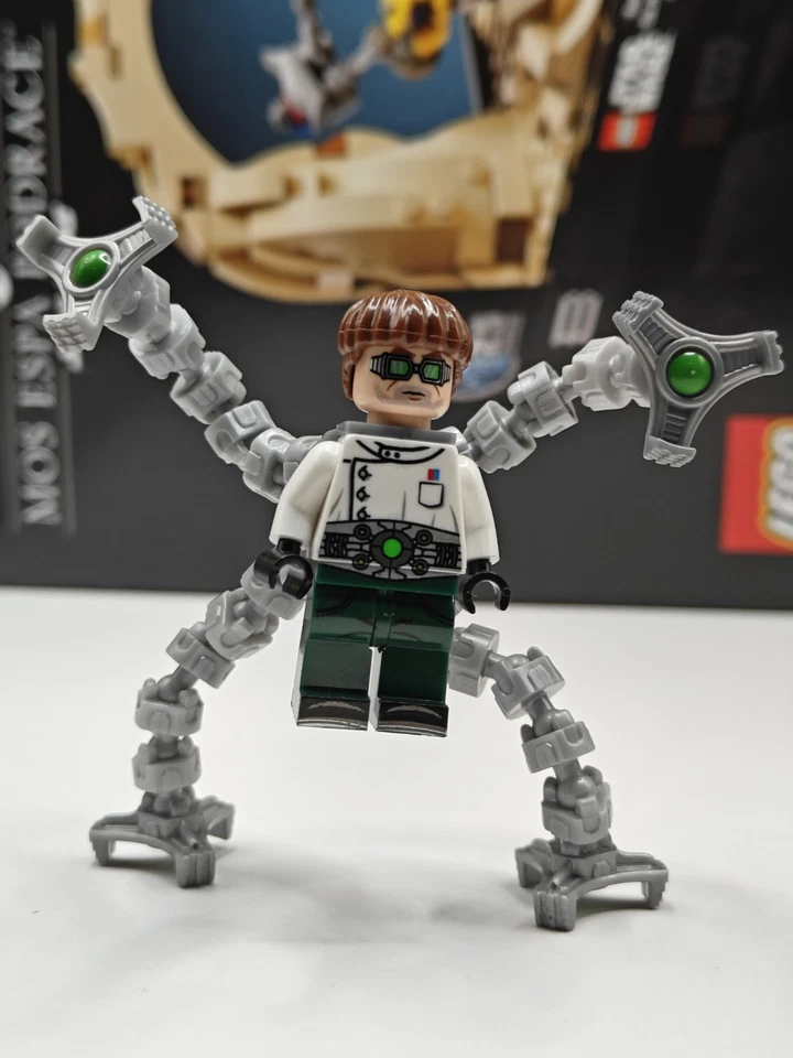 NUEVO Marvel Symbiote Spider-Man VS Doctor Octopus Juego de Minifiguras Lego Personalizadas Foto 2 de 4