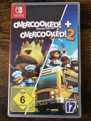 2in1 OVERCOOKED + OVERCOOKED 2 Special Edition Nintendo Switch Top