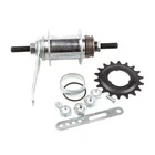 Rear Coaster Hub Chromed Steel 36 Holes AC600036 Velosteel Fixed