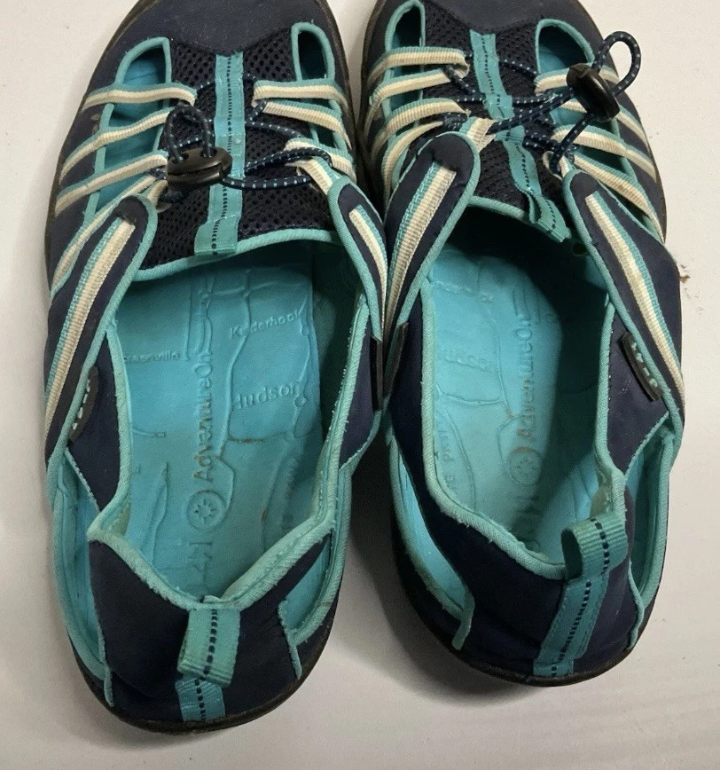 J-41 Jeep Talla 11 M GROOVE II Azul Claro y Oscuro Sandalias Deportivas Hombres Zapatos para Agua Foto 4 de 4