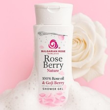 Shower gel Roseberry with Rose oil and Goji berry extract 200ml