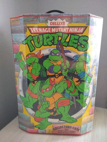 1990 Teenage Mutant Ninja Turtles Vintage Deluxe Collector's Carrying Case