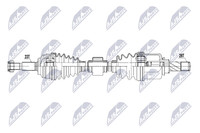 NTY Antriebswelle NPW-RE-243 FüR Dacia Renault Vorderachse Links 663 Mm