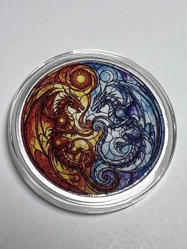 Hayleybug Mint Fireblood Waterborn 1oz .999 Silver UV Printed Round – 3/10