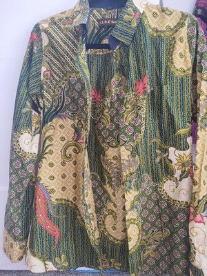 Batik SEBA Shirt Size XL Java, Indonesia