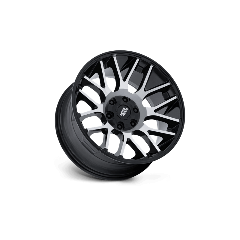 4 20 Inch Black Machined Moto Metal MO816 Overlook 20x10 8x180