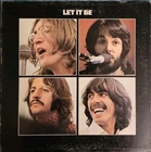 The Beatles Let It Be Vinyl Record Album LP 1970 AR34001 w/ Inverted Pics Inside