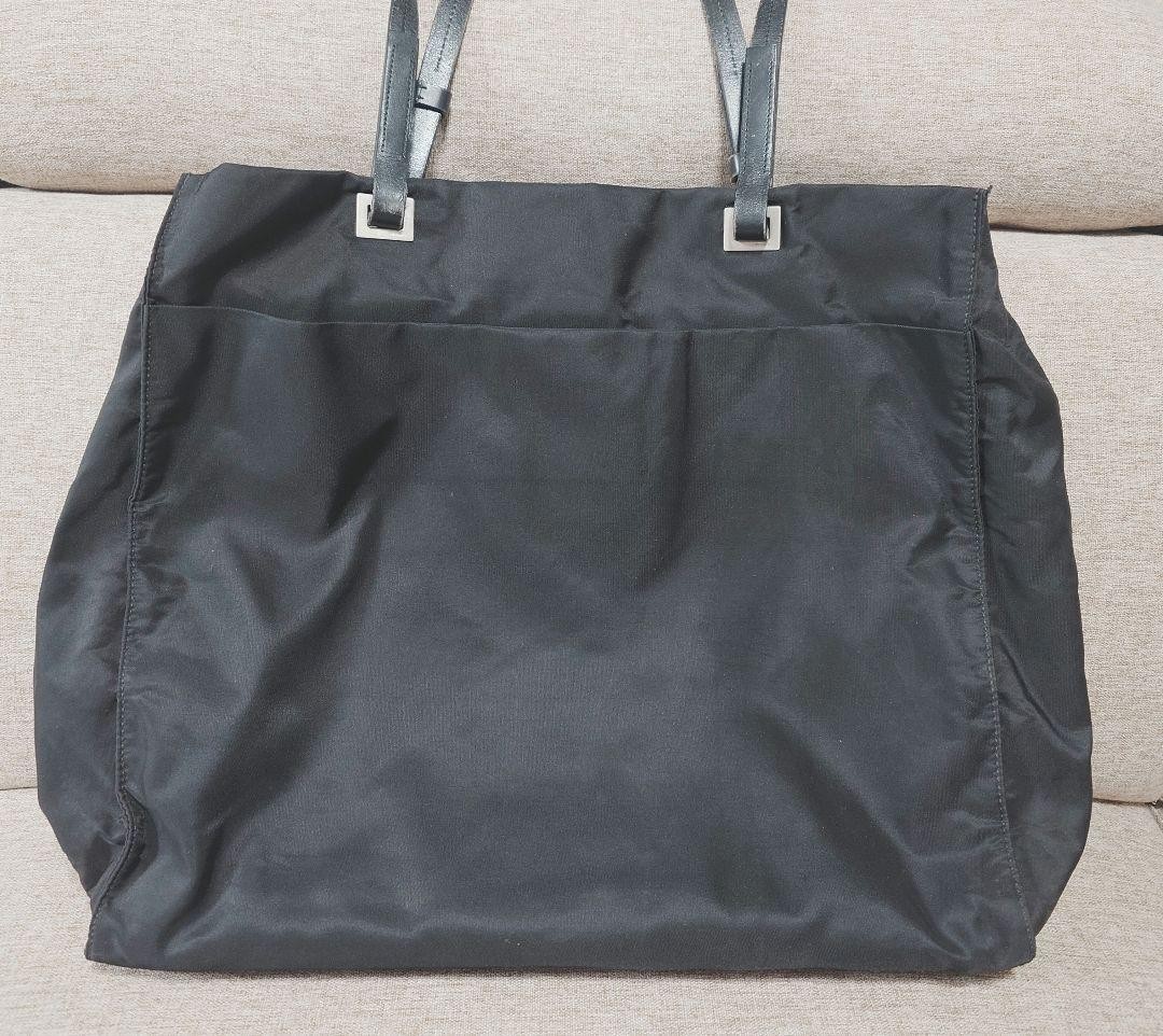 PRADA Nylon Tote Bag Black Stylish Authentic Women's Fashion Bag thumbnail 2