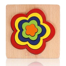 Educational Learning Wood Puzzle Toys for Kids Age 2 3 4 5 6 Year Old Boys Girls