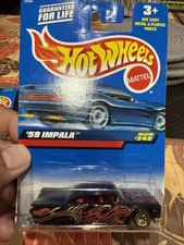 Hot Wheels '59 Impala #29306 New 1999 Black 1:64