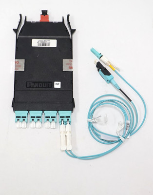 Panduit HD Flex FHCZO-16F-C2U Fiber Cassette  MPO to CS Duplex OM4 16F Universal