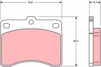 TRW BremsbelÄGe Bremsbelagsatz Vorne FüR Daihatsu Hijet Sparcar Piaggio Porter