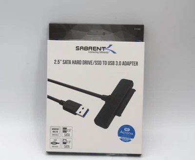 SABRENT SATA USB Adapter SSD HDD 2,5 Zoll Festplattenadapter USB, 5Gbps