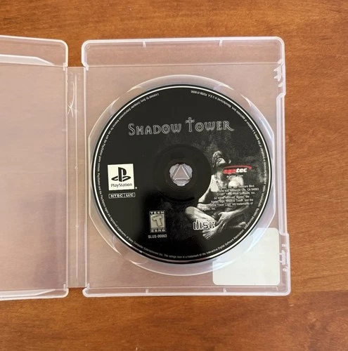 Shadow Tower (Playstation 1 Ps1) Good Condition Disc Only - Tested Rare Horror