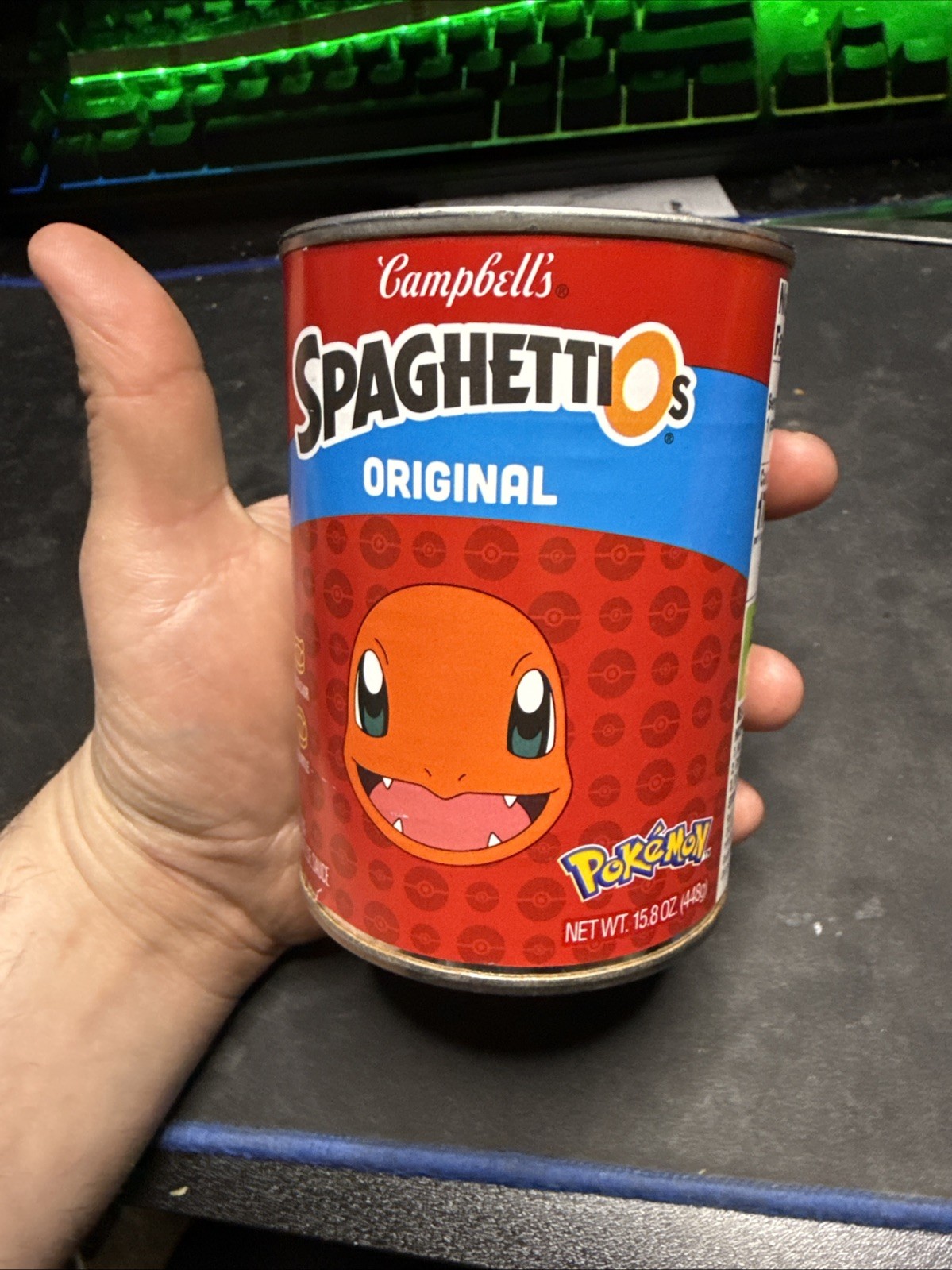 SpaghettiOs Original POKEMON Pasta En conserva Nuevo Pokémon Charizard