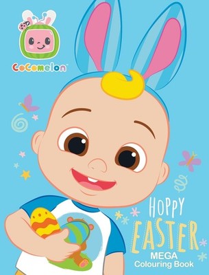 CoComelon - Mega Colouring Book - Easter by Lake Press Paperback Book