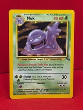 MUK 13/62 POKEMON FOSSIL HEAVILY PLAYED