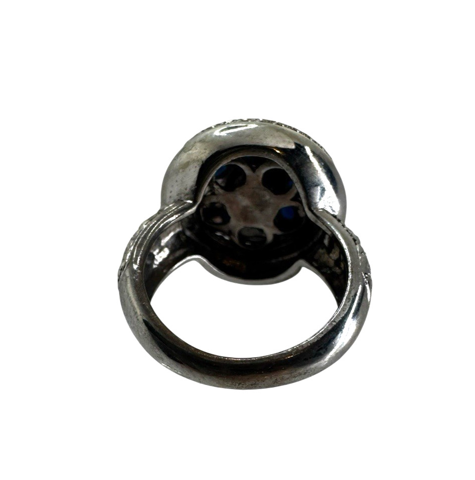 Solid Sterling Silver Sleeping Beauty Turquoise R… - image 4