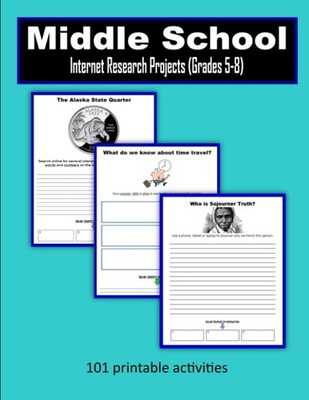 Middle School Internet Research Projects (Grades 5-8)