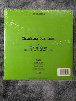 Ed Sheeran Thinking Out Loud I'm A Mess Live Vinyl Single Record