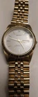 Vintage 1990 SEIKO 5Y23-8A60 B9 Day Date Diamond Quartz Watch For Parts/Untested