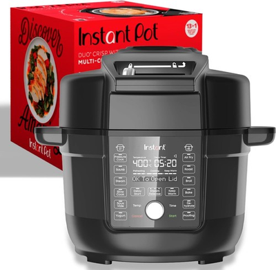 #ad #ad Instant Pot Duo Crisp Ultimate Lid WiFi 6.5 Qt 13 in 1 – Used $84.99