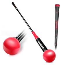 Golf Swing Trainer - Tempo Flexibility Training Aids - Warm-Up Stick 40" Red