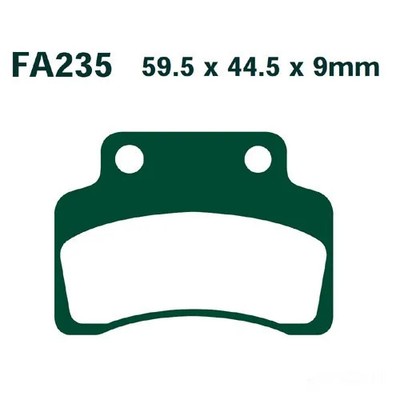 Bremsbelag Bremsbeläge EBC SFA235 vorne für Beeline Veloce 50 4T Bj. 2009-2014