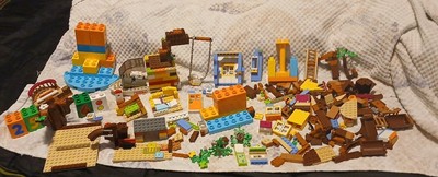 Lego Lot Random Blocks And Pieces Small And Big Block