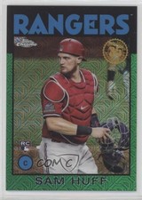 2021 Topps Silver Pack Series 2 1986 Chrome Baseball Green 36/99 Sam Huff r0j