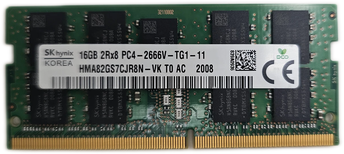 SK hynix Computer PC4-21300 (DDR4-2666) Bus Speed Memory (RAM) for