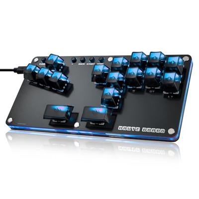 SEHAWEI HAUTE42 16KEY ALL-BUTTON ARCADE CONTROLLER GAMERFINGER - BLACK