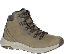 MERRELL ONTARIO MID MEN'S HIKING LEATHER BOOTS SIZE 10 BRAND NEW