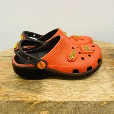 Crocs Reese’s Classic Clog Kids Size C12 Candy Chocolate Orange