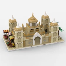 Compatible Modular Palace Desert Village Model Building Toys Set 3126