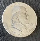 1963-D Franklin Half Dollar 90% Silver Coin US Mint