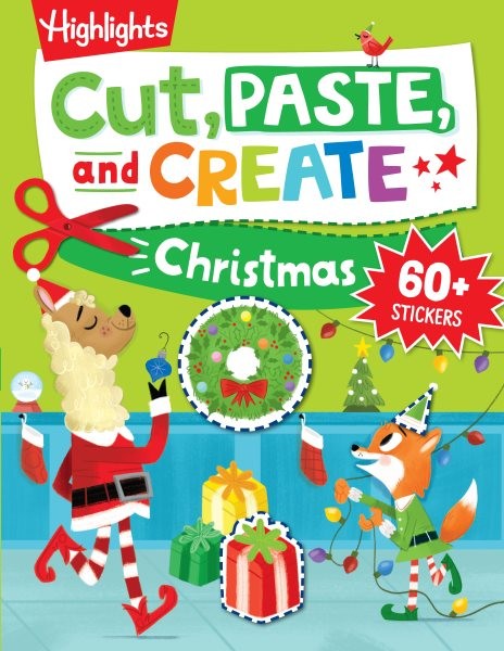Cut, Paste, and Create Christmas, Paperback by Highlights for Children (COR),...