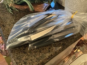 Wholesale Lot 40 Fortessa Serrated Stainless Steel Restaurant Steak Knives Knife