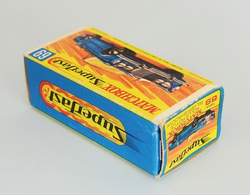 Matchbox Superfast #69 Rolls-Royce Silver Shadow Coupe, YELLOW BASE, Rare - Foto 6 di 7