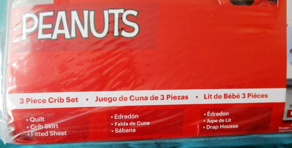 A Lambs and Ivy Co. Juego de cuna de 3 piezas Bed Time Originals Snoopy (510-048) Foto 3 de 4