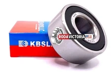 KBS 3204 B 2RS ANGULAR CONTACT BALL BEARING, RUBBER SEALED 20x47x20,6mm 5204-2RS