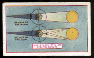 Tabakkarte, Imperial Tobacco Canada, THE REASON WHY, 1924, Eclipse Occurs, #7