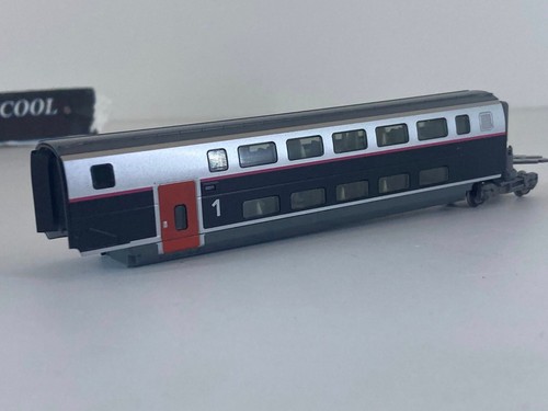 KATO TGV LYRIA EURODUPLEX voiture n3 Echelle N - Imagen 2 de 2