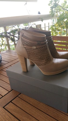 SCARPE STIVALI TRONCHETTO DONNA NERO GIARDINI ORIGINALE PELLE n.35 COME  NUOVO | eBay